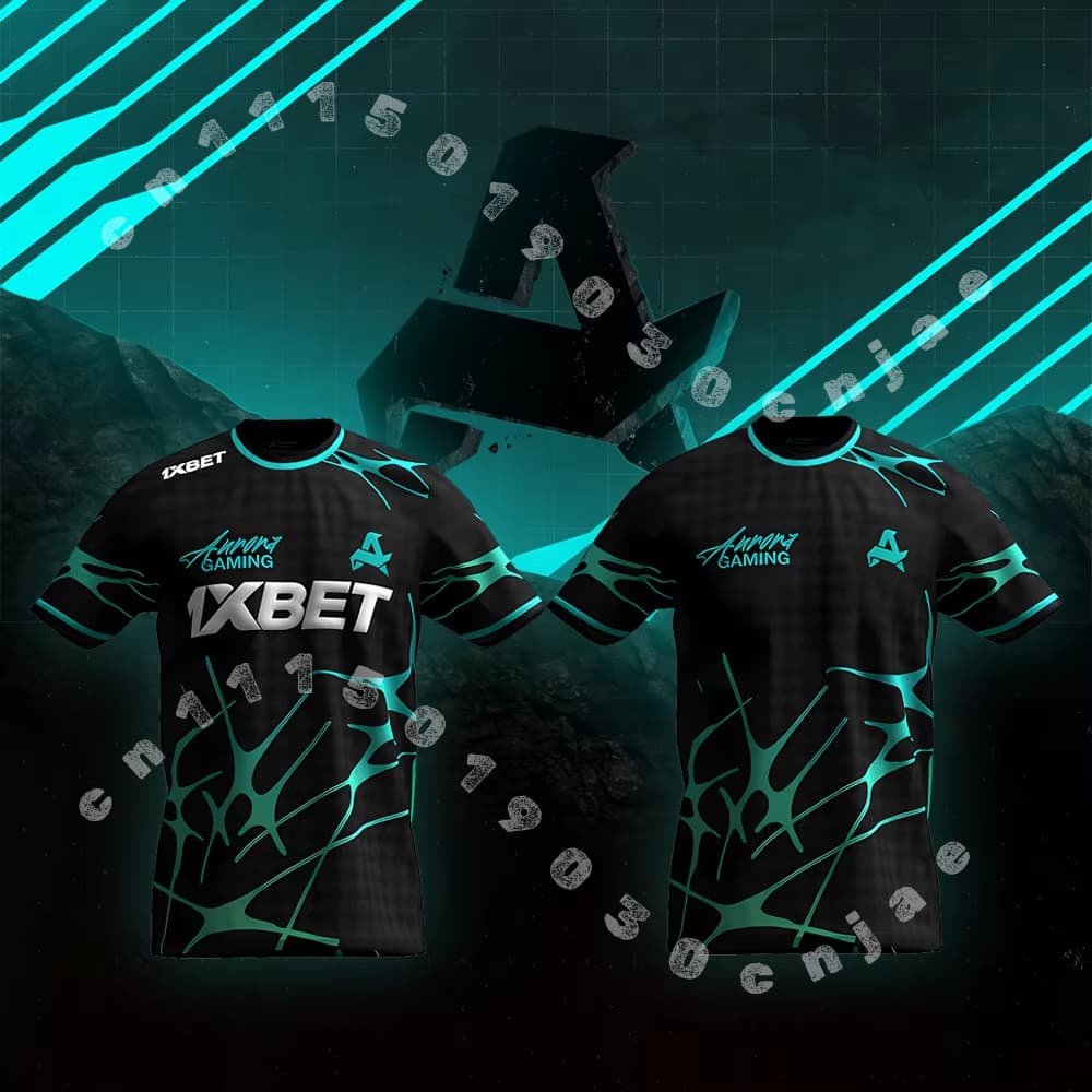 Esports Gaming Sleeve - Esports Anuna Gaming MAJ3R Turquoise Fluid