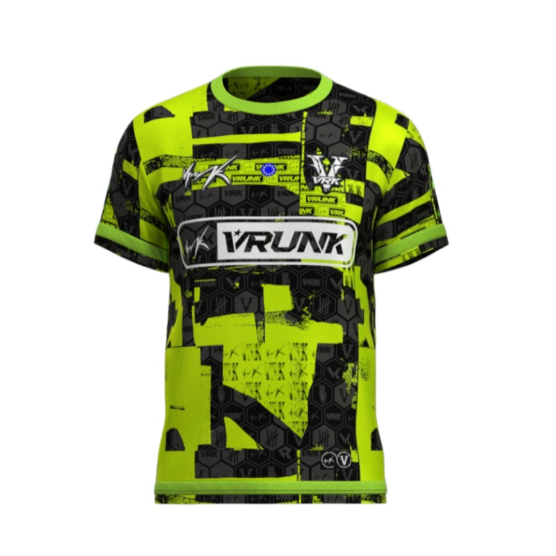 Esports Gaming Sleeve - 2026 New Esports Jersey Neon Green