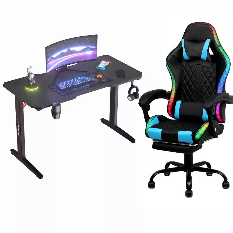 Rgb Gaming Chair - Wholesale Black Ergonomic Tables And Chairs