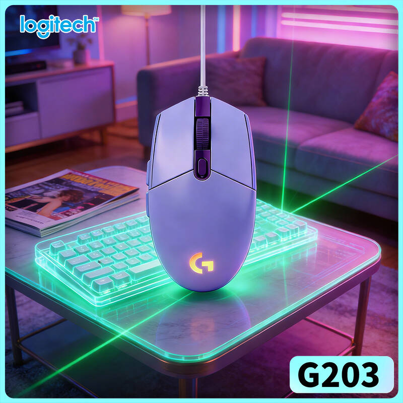 Logitech Mouse G203 - Logitech G203 Prodigy RGB Gaming Mouse