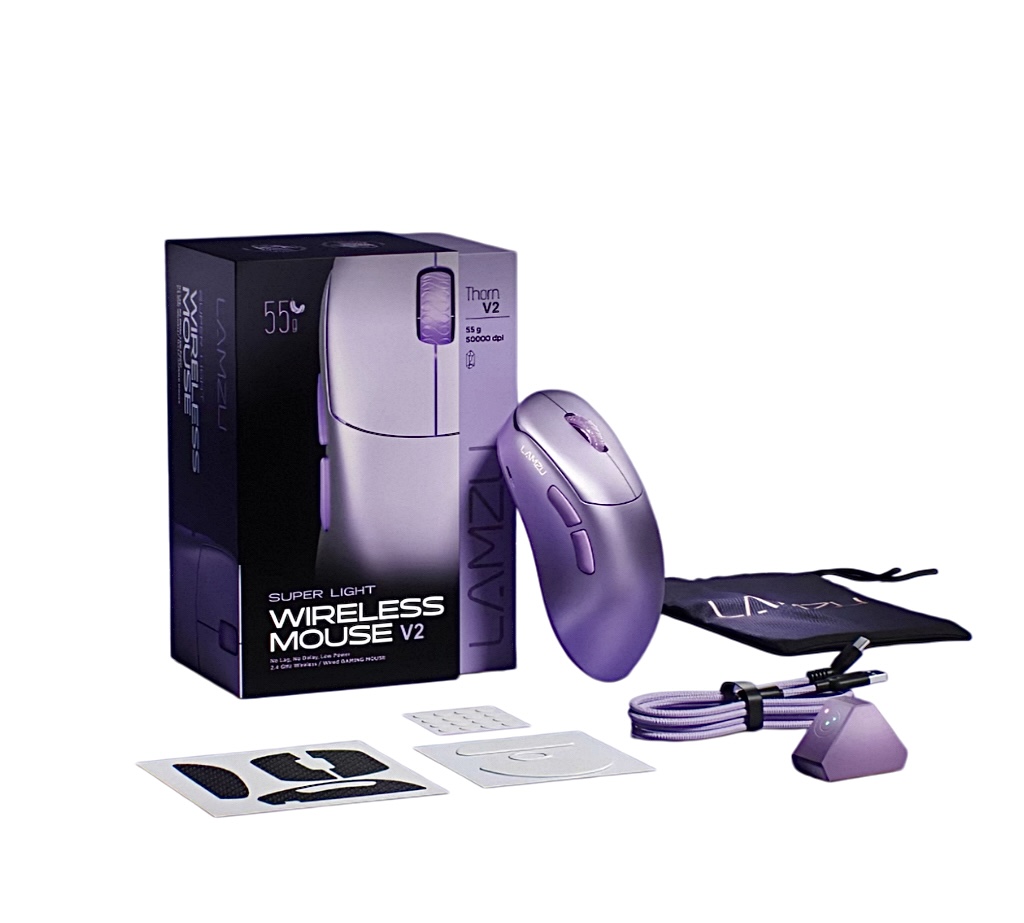 LAMZU THORN V2 Wireless Gaming - Esports Gaming Competition recension och pris