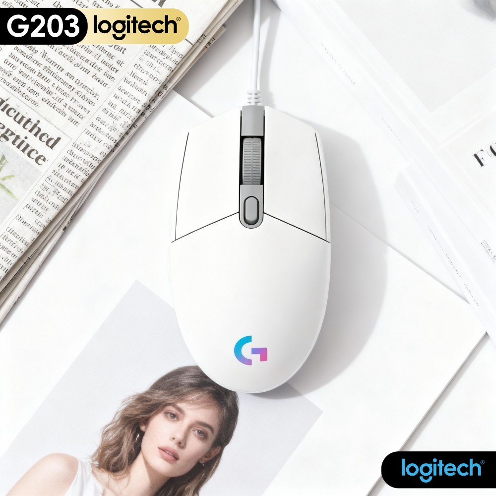 Logitech G203 Wired Gaming Mou - Logitech Mouse G203 recension och pris