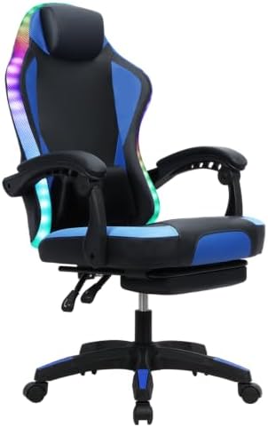 RGB LED Ergonomic Gaming Chair - Rgb Gaming Chair recension och pris