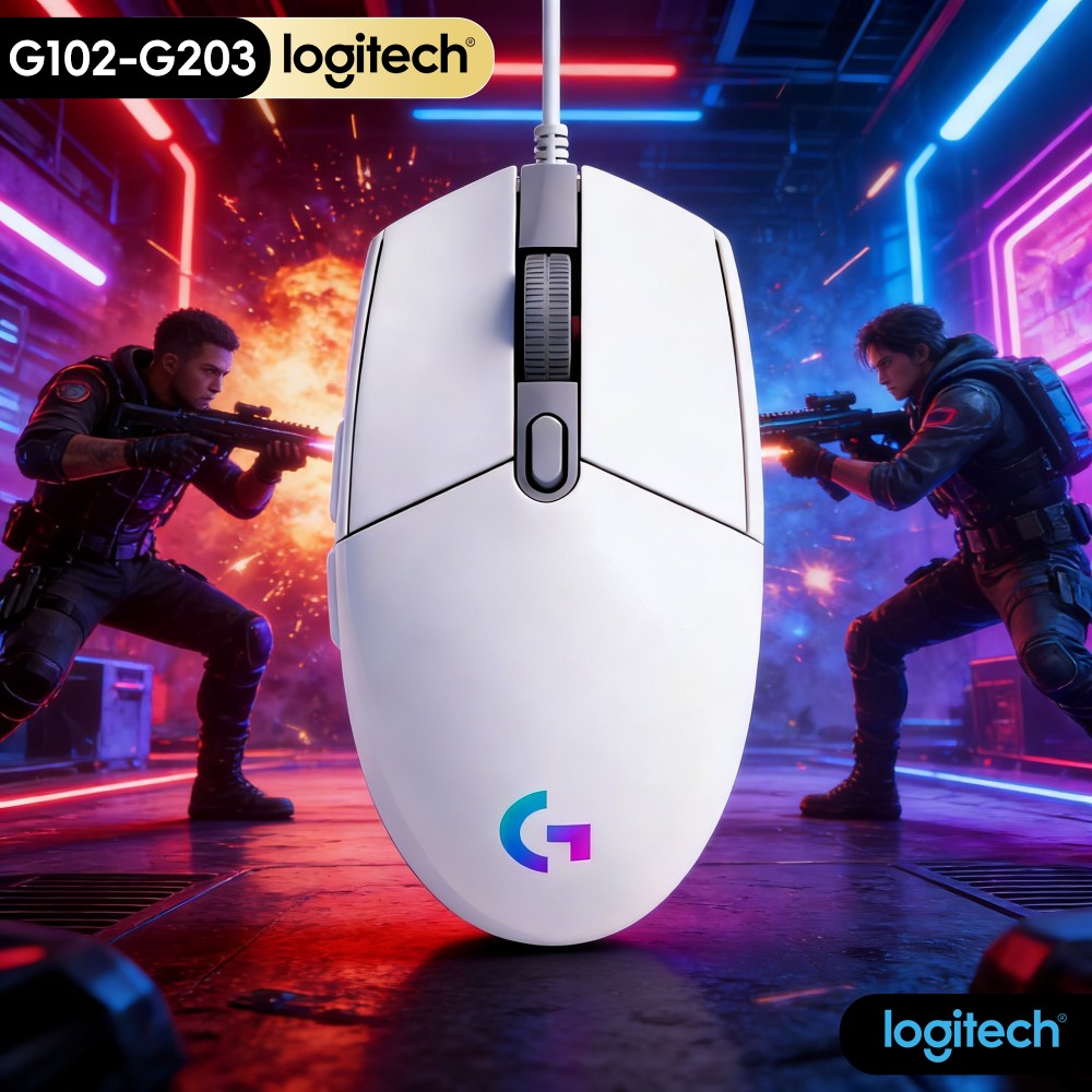 G102 Original Logitech G203 Pr - Logitech Mouse G203 recension och pris