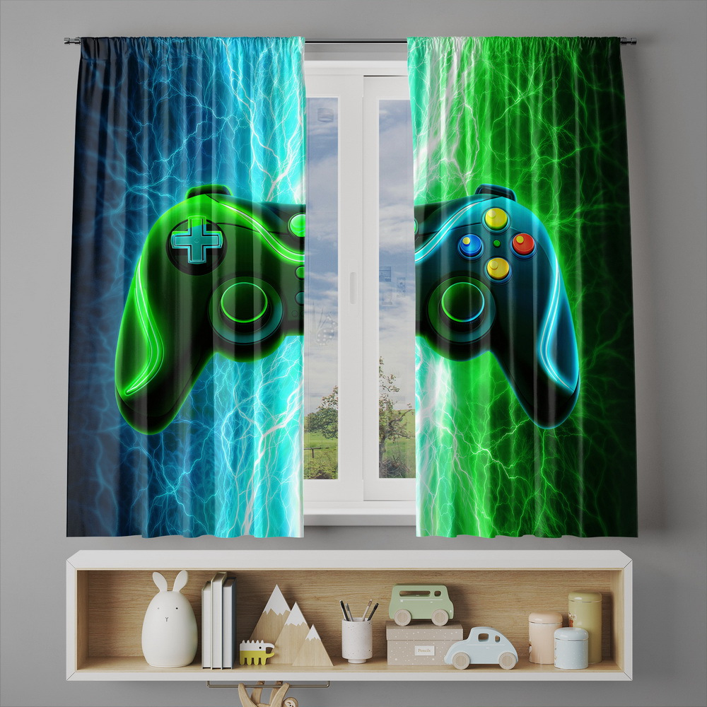 Gaming Curtain, Game Controlle - Esports Gaming Youtube recension och pris
