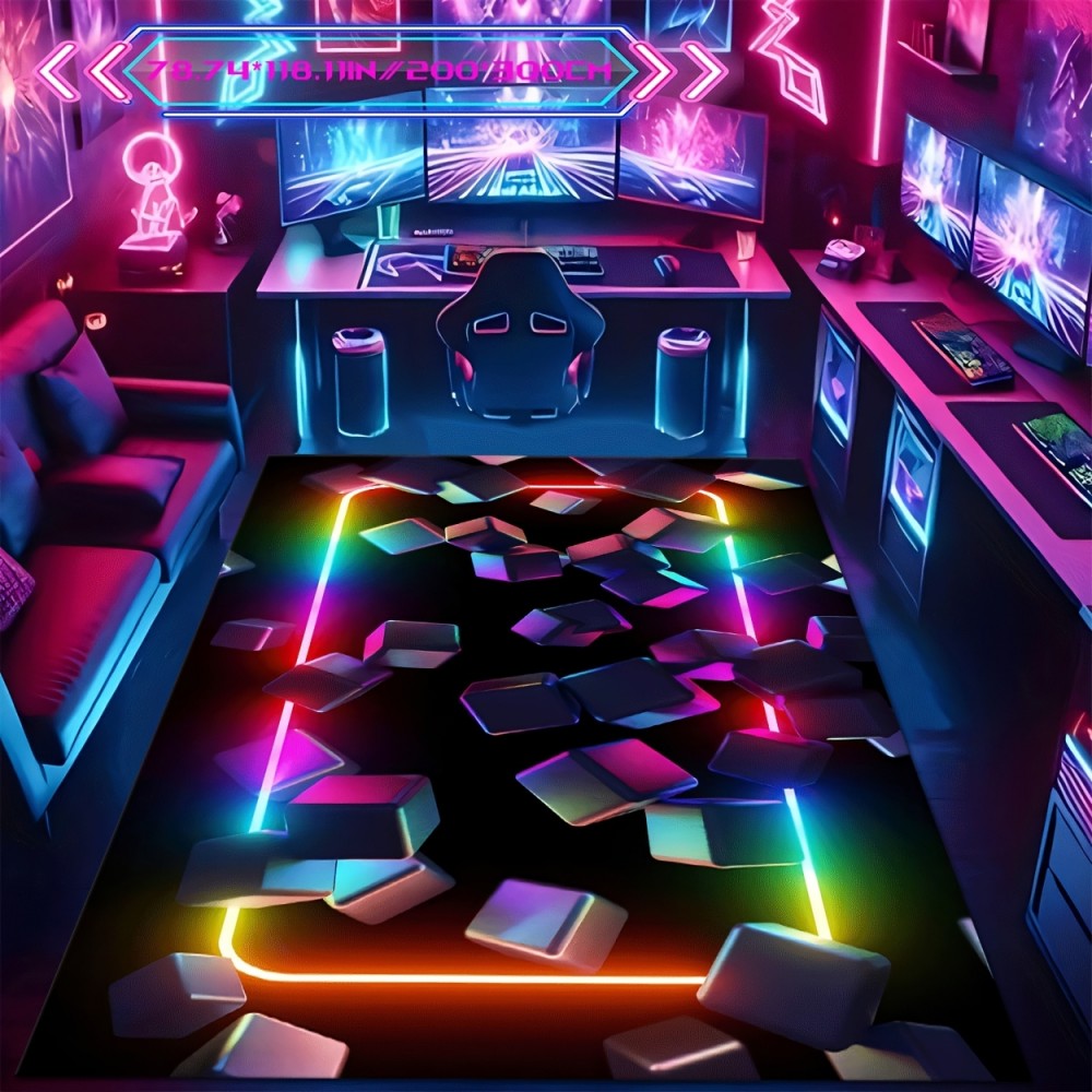 VIKAMA Gaming Mat Colorful Des - Esports Gaming Room recension och pris