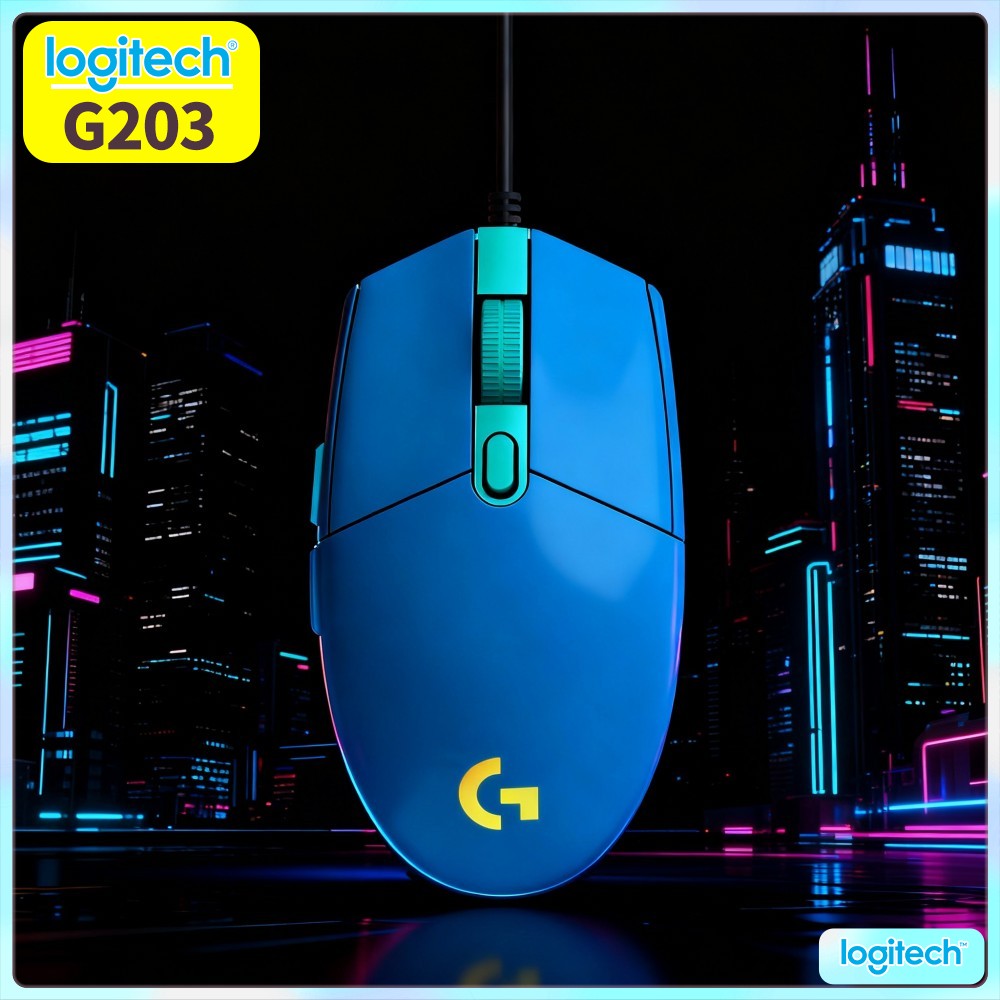 Logitech G203 Wired Gaming Mou - Logitech Mouse G203 recension och pris