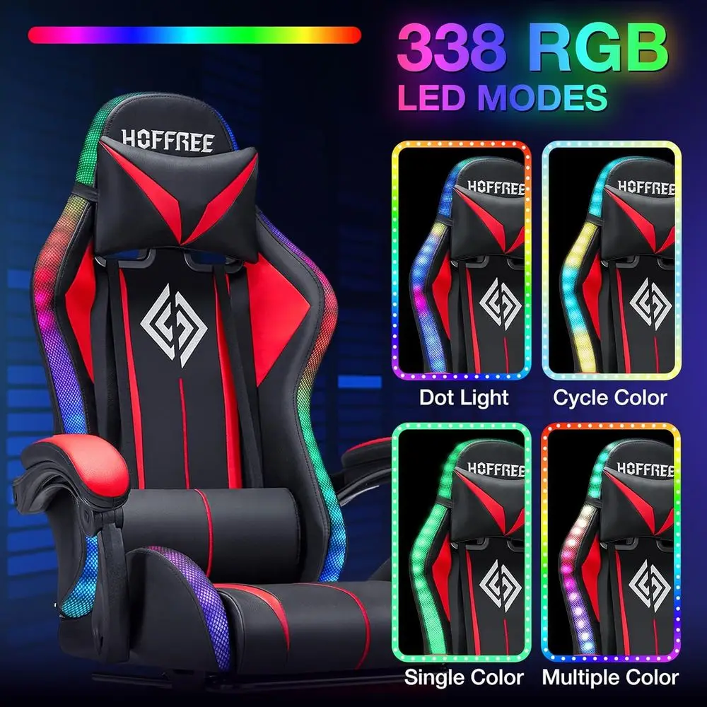 Ergonomic High-Back Gaming Cha - Rgb Gaming Chair recension och pris