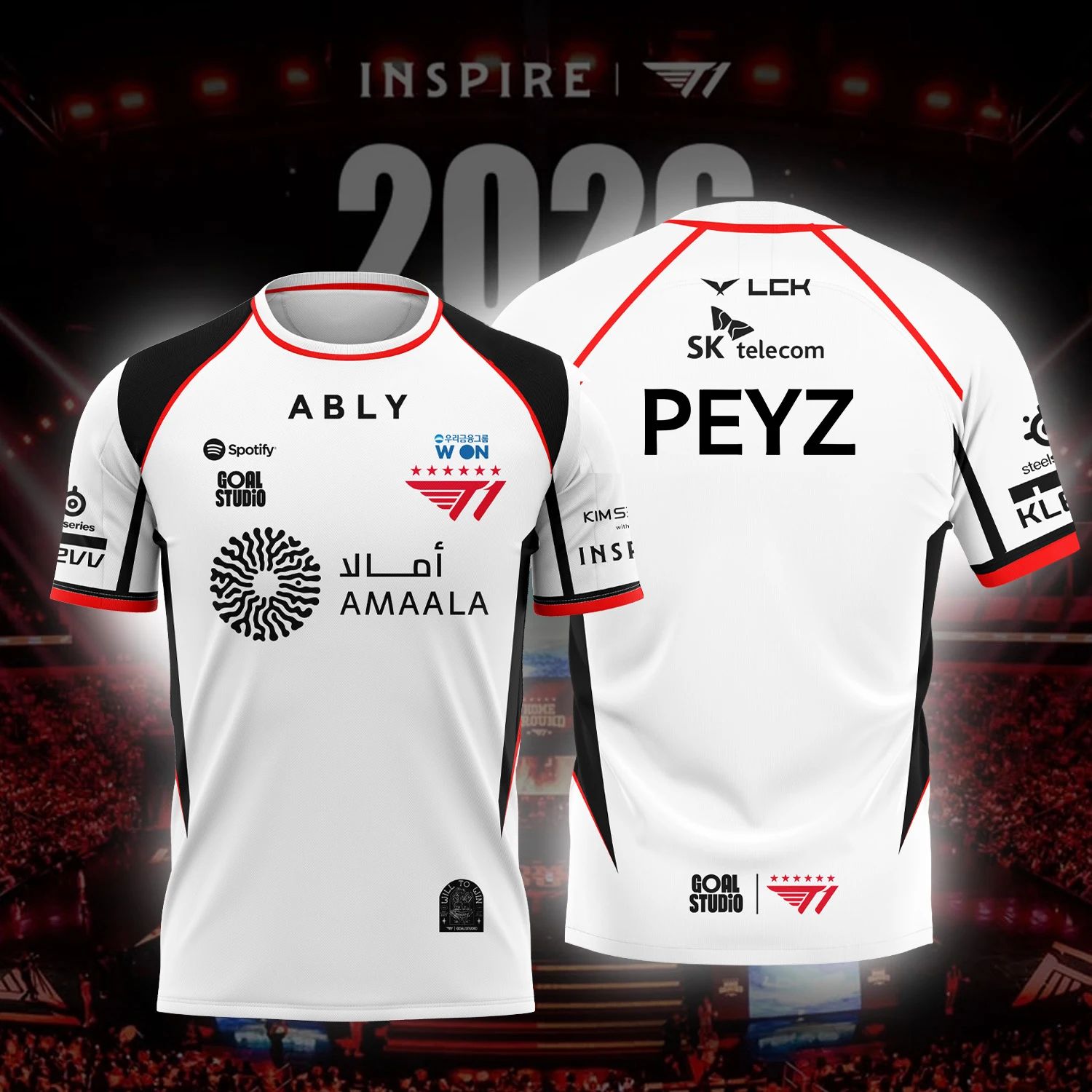 2026 NEW T1 ESPORTS TEAM JERSE - Esports Gaming Sleeve recension och pris