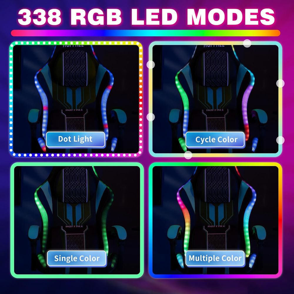 Gaming Chair with LED Lights S - Rgb Gaming Chair recension och pris