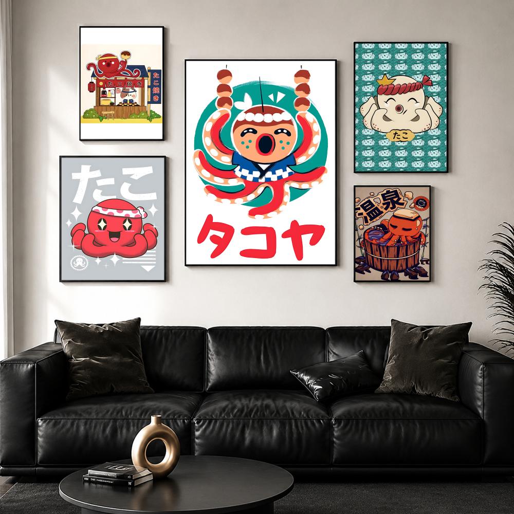 Cute Takoyaki Poster Wall Post - Esports Gaming Room recension och pris