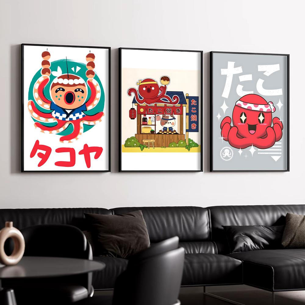Cute Takoyaki Poster Wall Post - Esports Gaming Room recension och pris