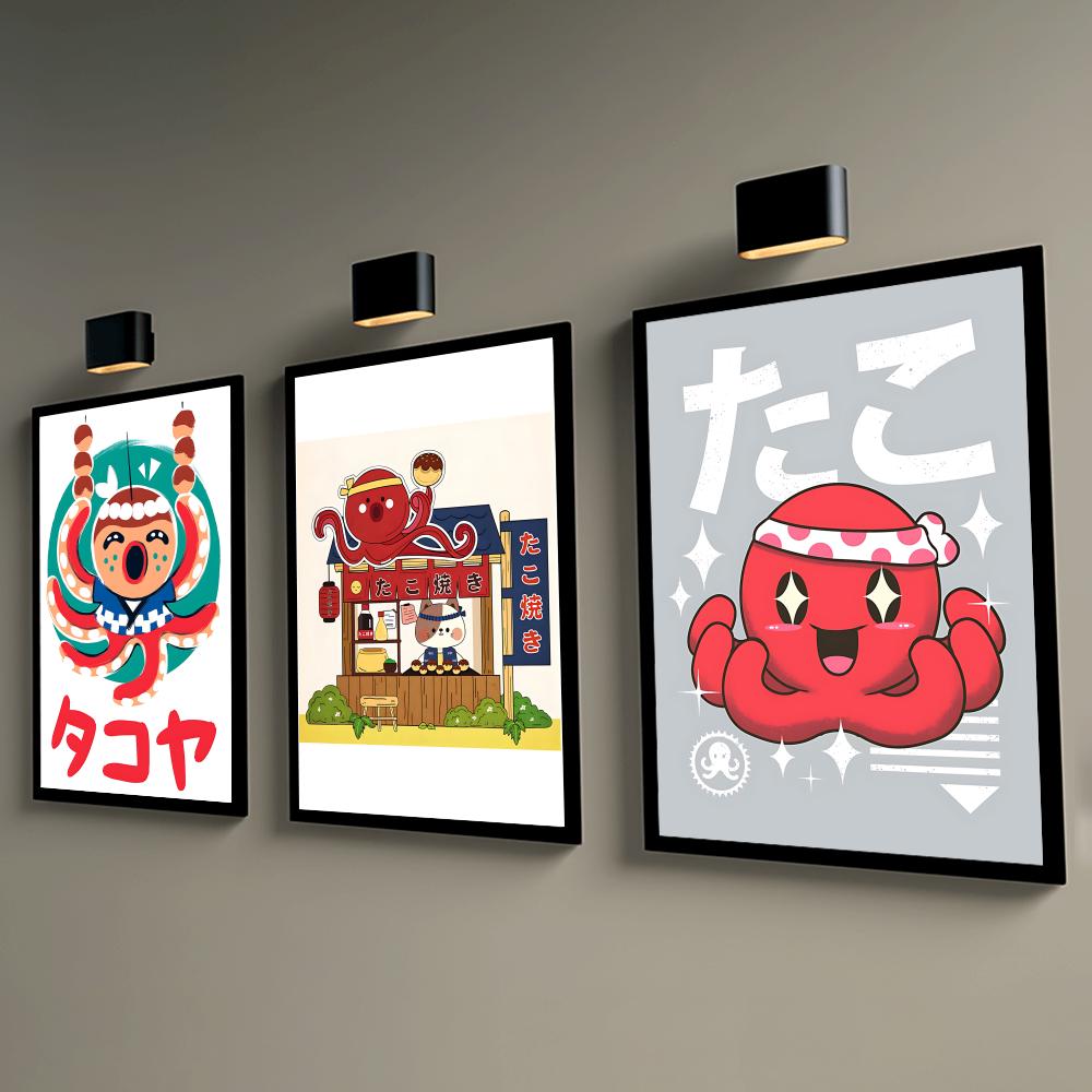Cute Takoyaki Poster Wall Post - Esports Gaming Room recension och pris