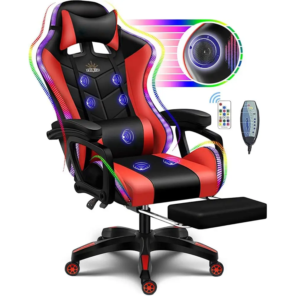 Ergonomic High-Back Gaming Cha - Rgb Gaming Chair recension och pris