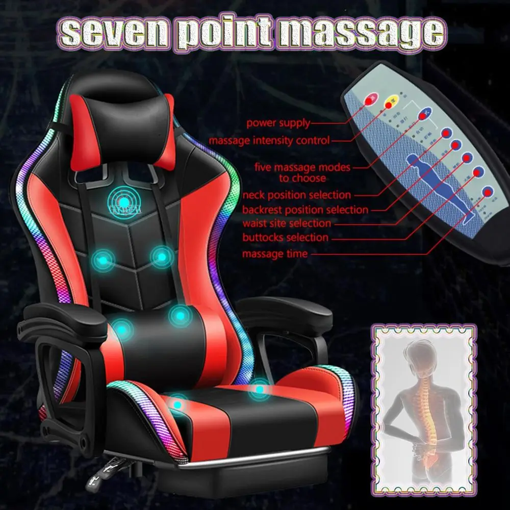 Ergonomic High-Back Gaming Cha - Rgb Gaming Chair recension och pris