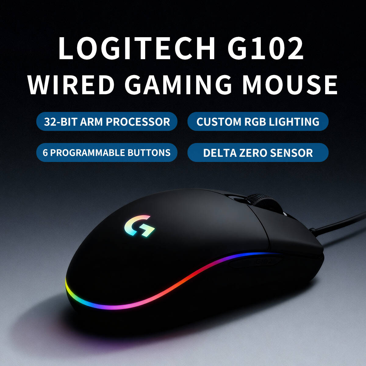 G102 Logitech G203 Gaming Mous - Logitech Mouse G203 recension och pris