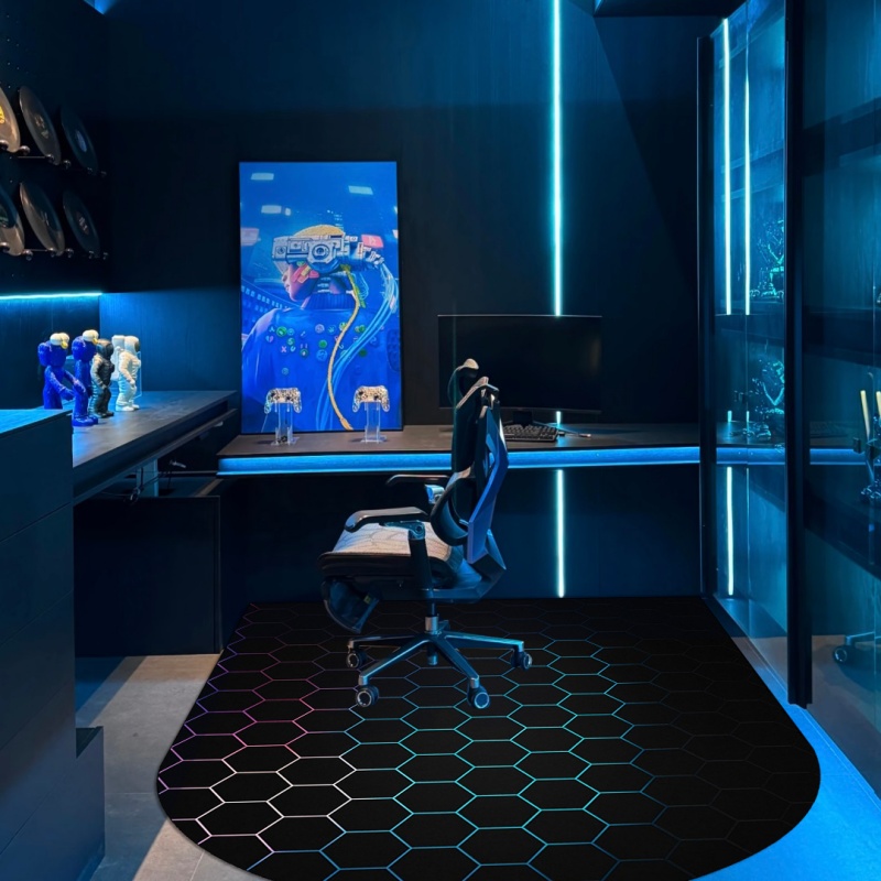 E-Sports Floor Mat Anti Slip S - Esports Gaming Room recension och pris