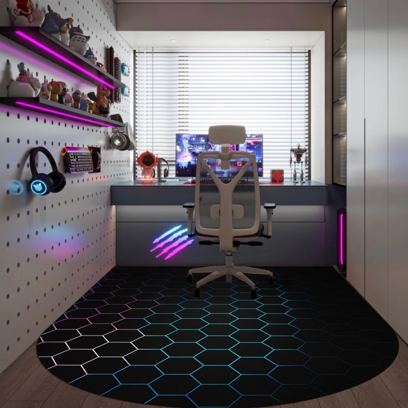 E-Sports Floor Mat Anti Slip S - Esports Gaming Room recension och pris