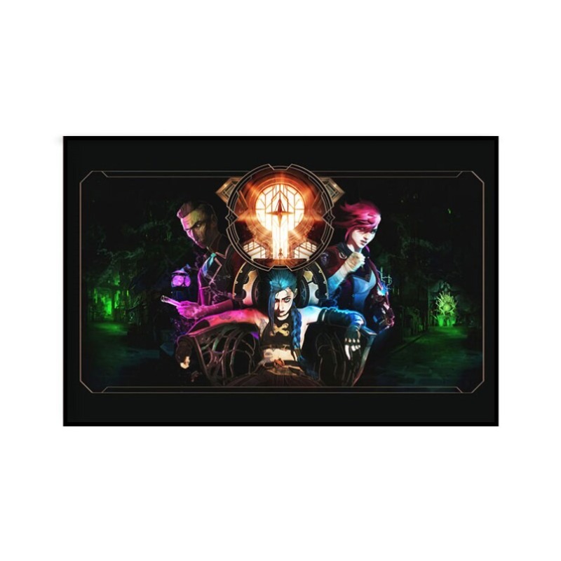 Arcane Jinx Close-Up Poster Un - Esports Gaming Room recension och pris