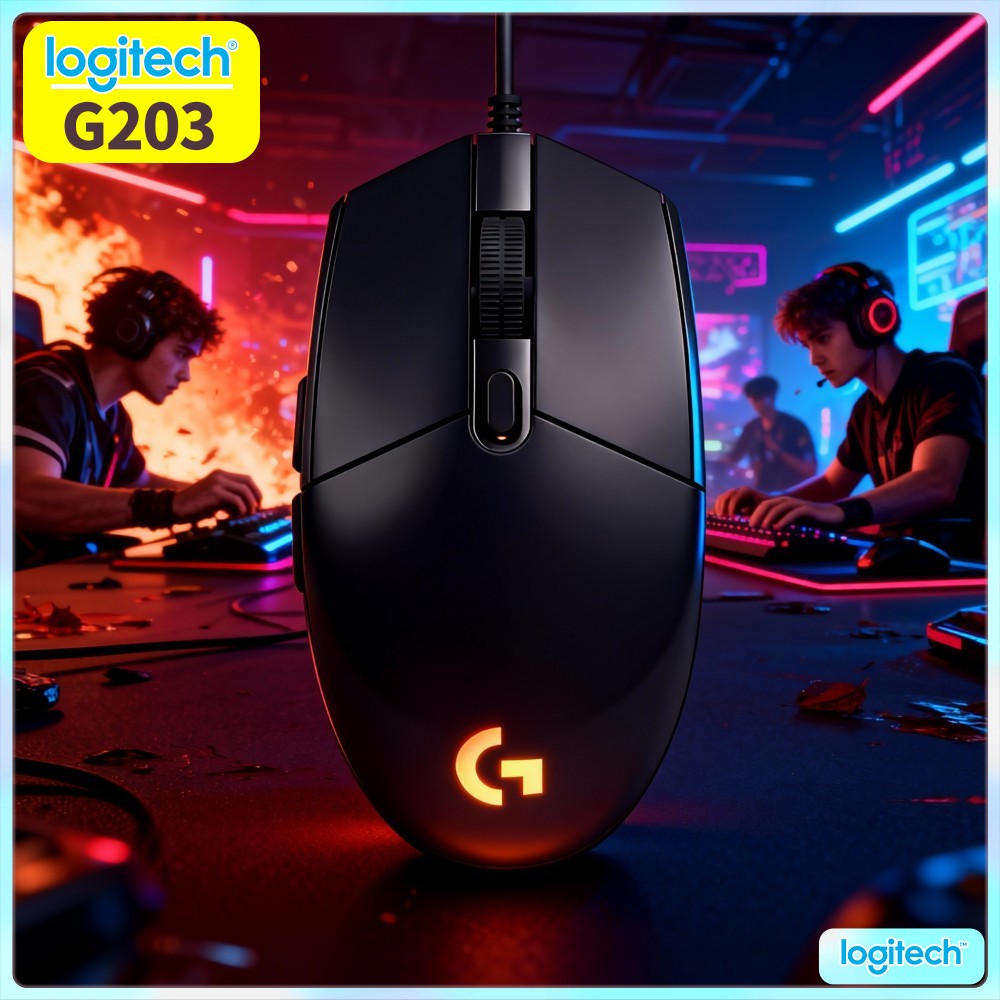 Logitech G203 Wired Gaming Mou - Logitech Mouse G203 recension och pris