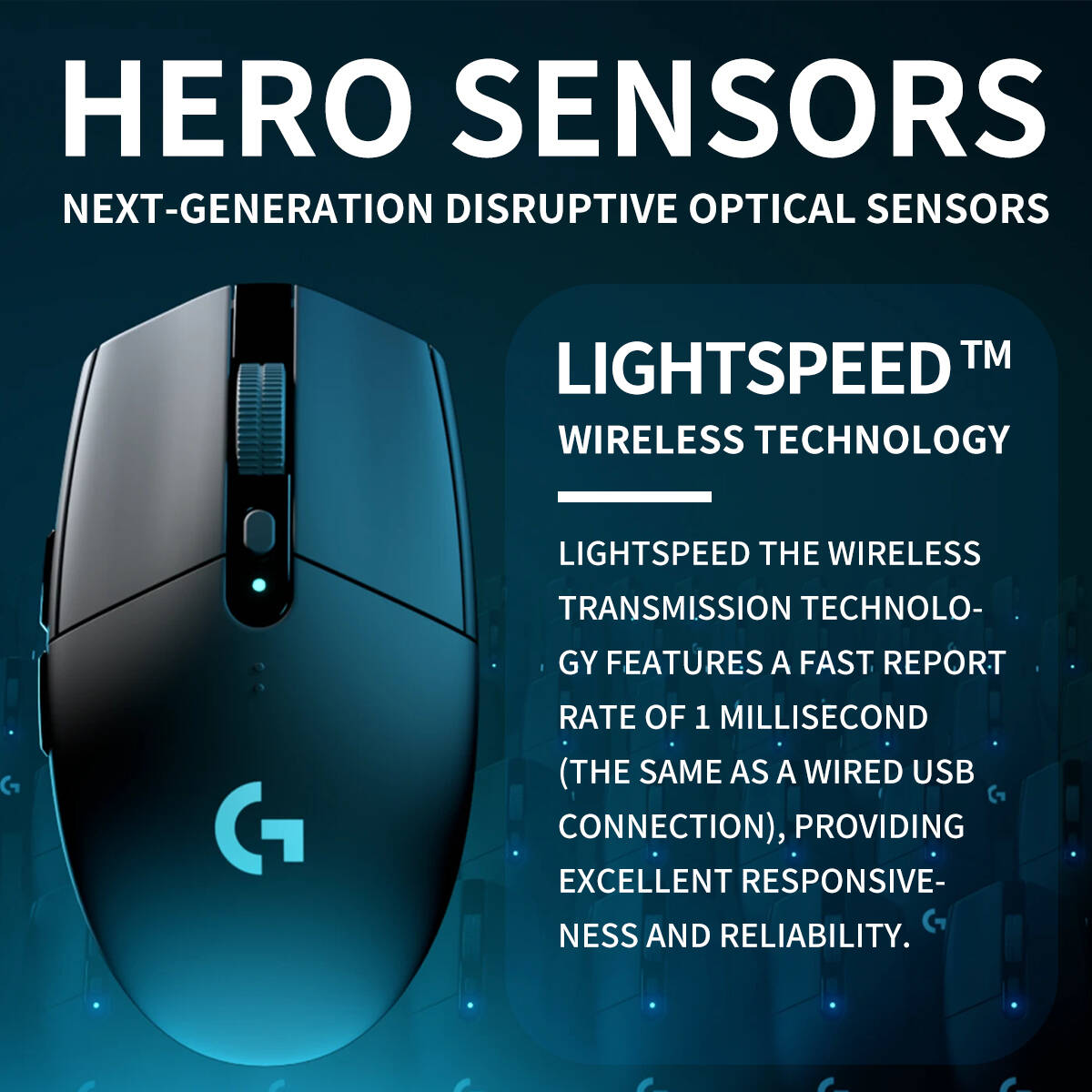 Logitech G304 Wireless Mouse L - Logitech Mouse G203 recension och pris