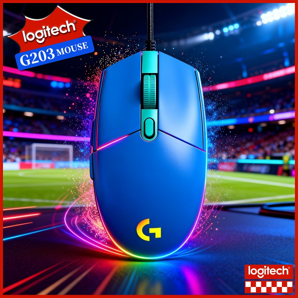 Logitech G203 Wired Gaming Mou - Logitech Mouse G203 recension och pris
