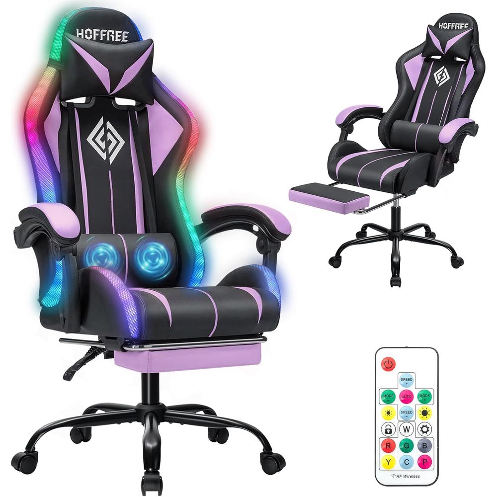 Ergonomic LED RGB Gaming Chair - Rgb Gaming Chair recension och pris