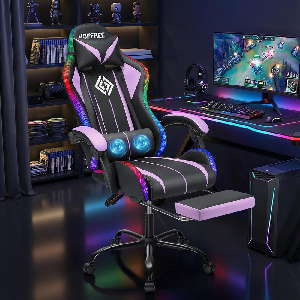 Ergonomic LED RGB Gaming Chair - Rgb Gaming Chair recension och pris