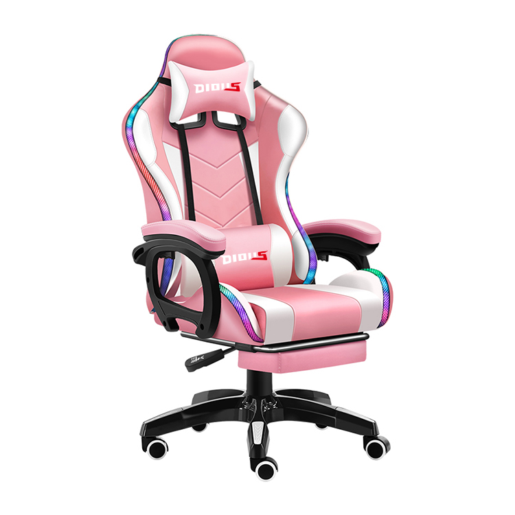 Wholesale Good Price Swivel Wh - Rgb Gaming Chair recension och pris