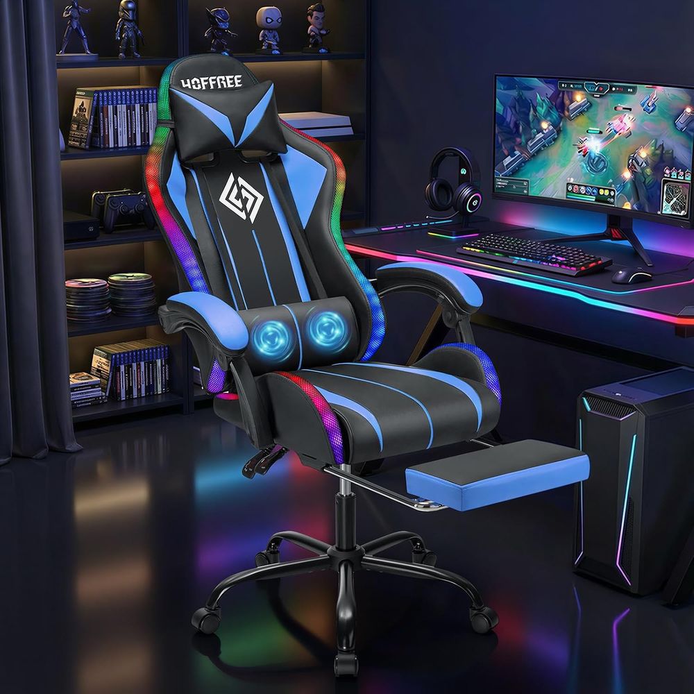 LED Gaming Chair with Massage  - Rgb Gaming Chair recension och pris