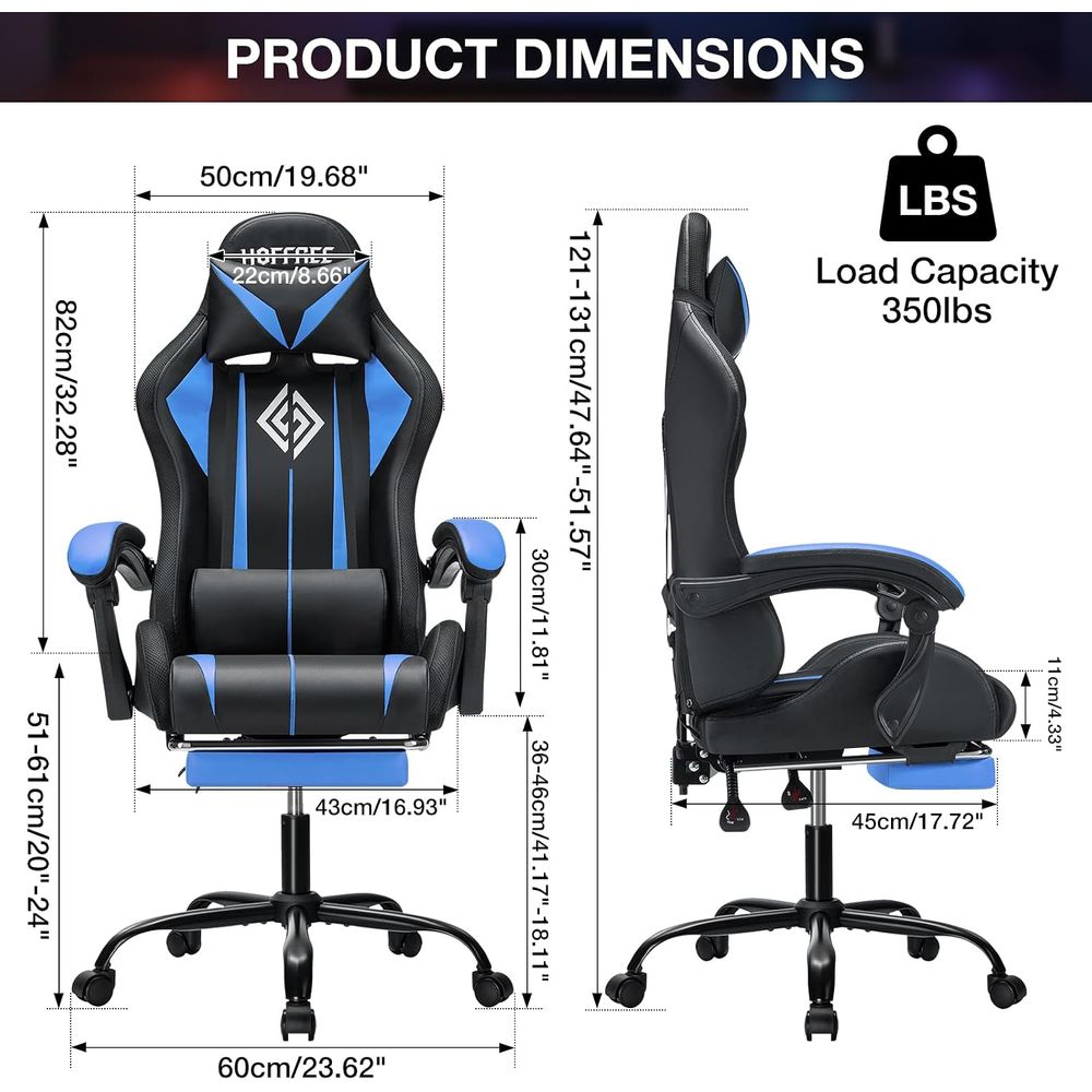 LED Gaming Chair with Massage  - Rgb Gaming Chair recension och pris