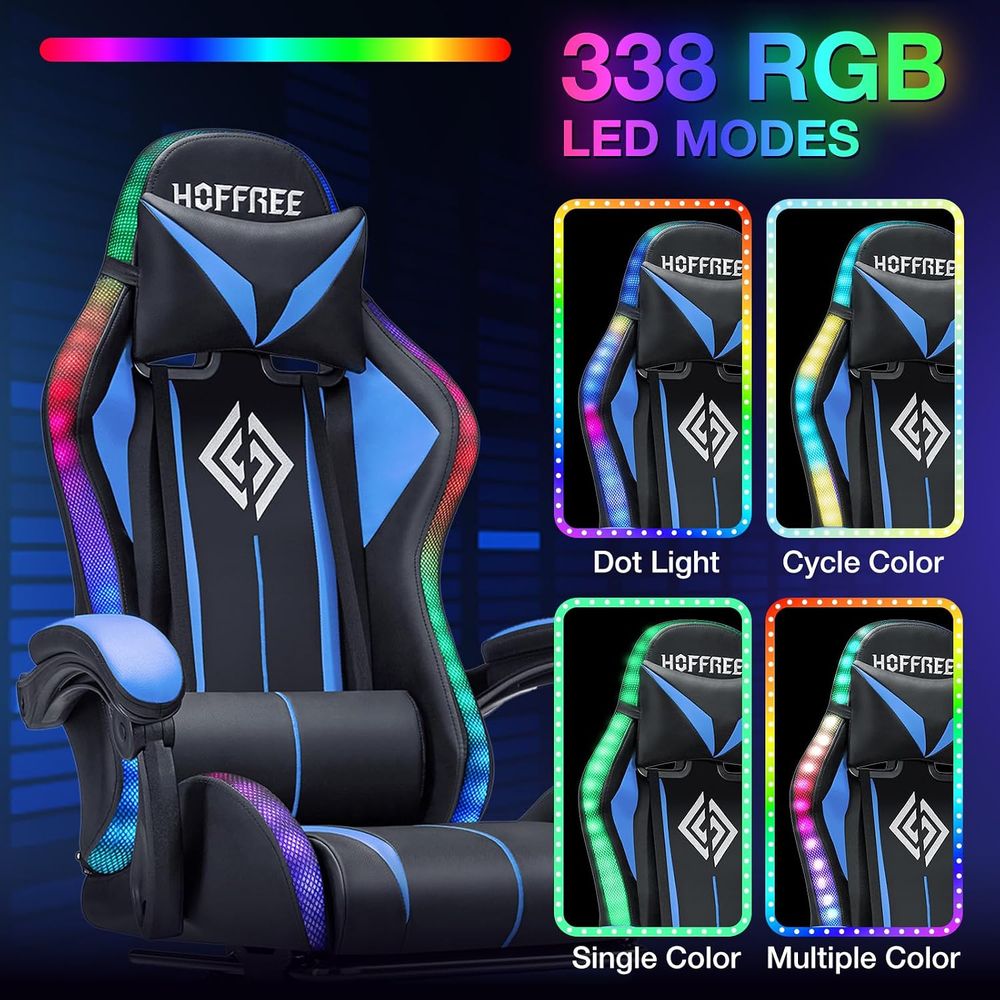 LED Gaming Chair with Massage  - Rgb Gaming Chair recension och pris