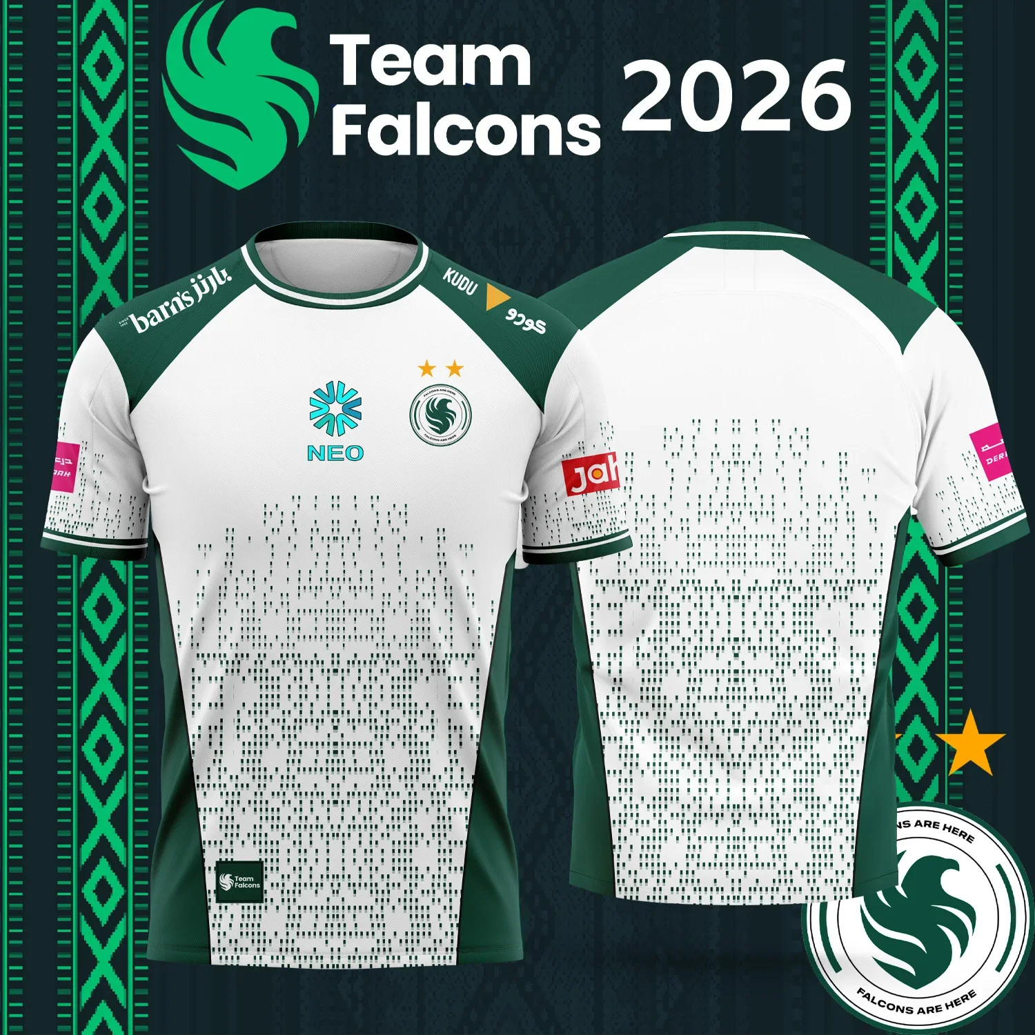 2026 New TEAM  Falcons   Espor - Esports Gaming Sleeve recension och pris