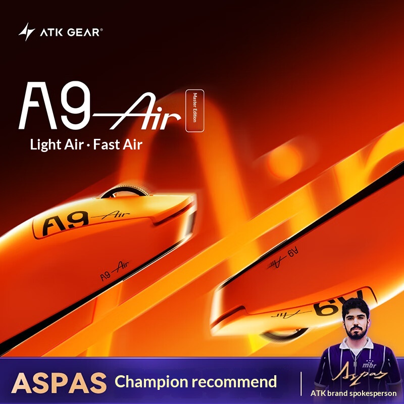 ATK Dragonfly A9 Air Master Ed - Esports Gaming Competition recension och pris
