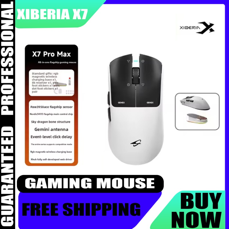 XIBERIA X7 Wireless Gaming Mou - Esports Gaming Competition recension och pris